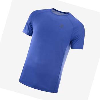 Camiseta Salomon PROMO CROSS REBEL Hombre Azules | MX 3240FDN